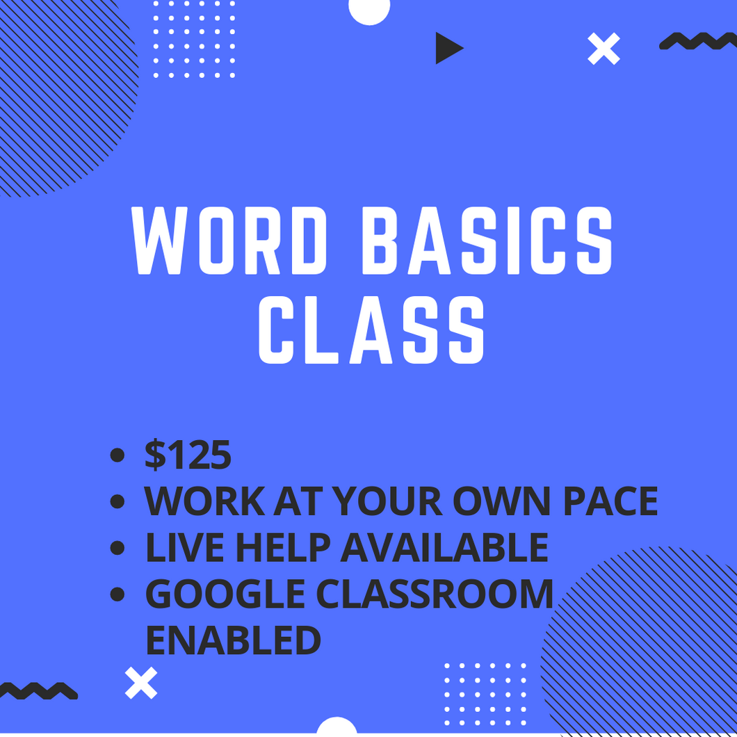 Microsoft Word Basic I