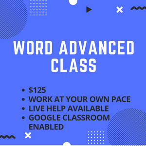 Microsoft Word Advanced